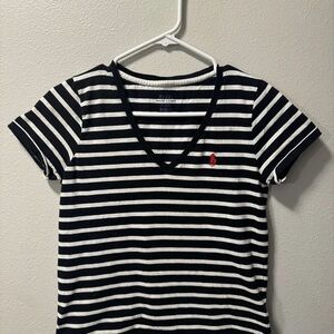 Polo v neck shirt